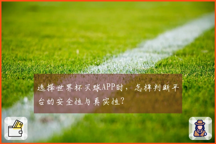 选择世界杯买球APP时，怎样判断平台的安全性与真实性？